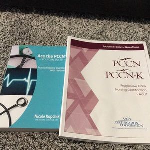 Used PCCN practice question books